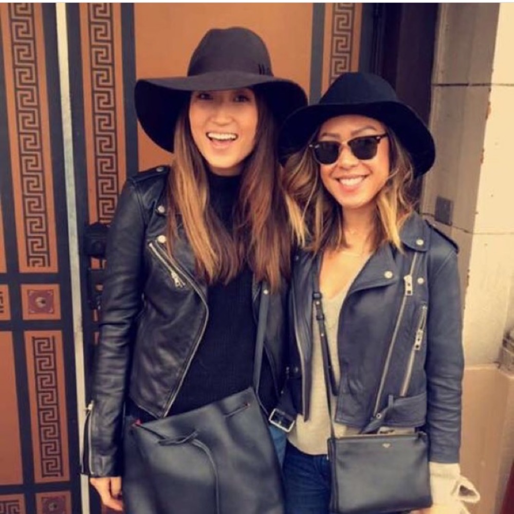 Zara leather moto black jacket xs